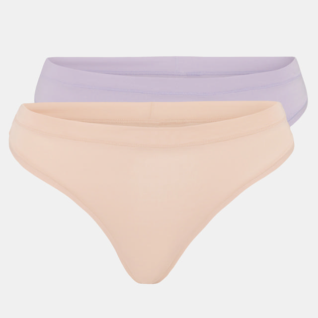 Stringtruse dame tencel 2-pack